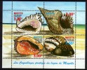 Mayotte BF N° 4  XX  Coquillages Protégés Du Lagon, Le Bloc Sans Charnière, TB - Blocks & Kleinbögen