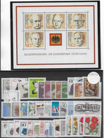 BRD - ANNEE COMPLETE 1982 ** MNH - YVERT N°950/993 - COTE  = 97 EUR - Collezioni Annuali