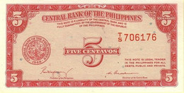 PHILIPPINES P. 126a 5 C 1949 UNC - Philippinen