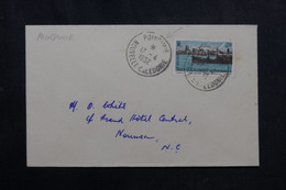 NOUVELLE CALÉDONIE  - Enveloppe De Poindimie Pour Nouméa En 1952  - L 72559 - Storia Postale