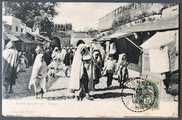 Maroc N°11 Sur CPA 1907 - TAD TANGER MAROC - (C290) - Brieven En Documenten