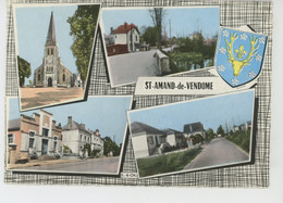 SAINT AMAND LONGPRÉ - SAINT AMAND DE VENDOME - Vues Multiples - Saint Amand Longpre