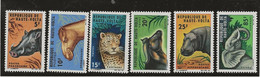 HAUTE - VOLTA  -ANIMAUX DIVERS  -N° 148 A 153 NEUF INFIME CHARNIERE -ANNEE 1966 - - Upper Volta (1958-1984)