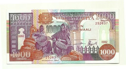 Somalia - 1.000 Shillings 1990     +++++++ - Somalie