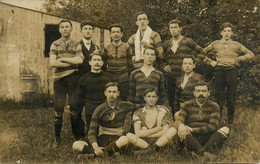 St Jean D'angély * Carte Photo 1909 * équipe De Fooball SPORTING CLUB ANGERIEN * Foot Sport * Voir Texte ! - Saint-Jean-d'Angely