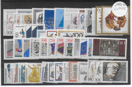 BRD - ANNEE COMPLETE 1989 ** MNH - YVERT N°1229/1275 - COTE  = 130 EUR - Collezioni Annuali