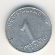 DDR 1953 A: 1 Pfennig, KM 5 - 1 Pfennig