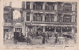 PARIS. BRASSERIE CYRANO, 82, Bd DE CLICHY. LEON MARTELLIERE. BILLARDS TOULET. FRANCE CPA, VOYAGEE CIRCA 1910's -LILHU - Pubs, Hotels, Restaurants