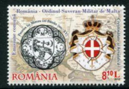 ROMANIA 2012 Relations With Sovereign Maltese Order  MNH / **.  Michel 6667 - Unused Stamps