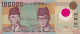 INDONESIA=1999     100.000  RUPIAH    P-140    UNC  POLYMER - Indonésie