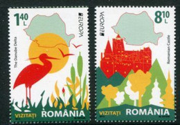 ROMANIA 2012 Europa: Tourism  MNH / **.  Michel 6617-18 - Ungebraucht