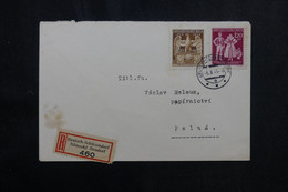 BOHÊME ET MORAVIE - Enveloppe En Recommandé De Deutsch - Schützendorf En 1944 Pour Polná - L 72612 - Briefe U. Dokumente