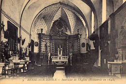 83 - BESSE-SUR-ISSOLE - Intérieur De L'Eglise - - Besse-sur-Issole