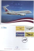 2003 QATAR 100th Anniversary Of Aviation   Postcard - Qatar