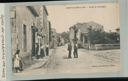 SAINT JULIEN L'ARS  ROUTE DE CHAUVIGNY. (2020 Septembre 337) - Saint Julien L'Ars