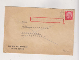 GERMANY 1941 DEUTSCHE DIENSTPOST OSTLAND Nice Cover - Briefe U. Dokumente