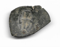 Trachy En Bronze Byzantin 13e Siècle - Byzantinische Münzen