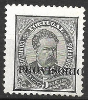 Portugal 1892 - D. Luiz Provisório Afinsa 80 - Neufs