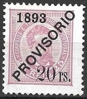 Portugal 1892 - D. Luiz Provisório Afinsa 95 - Ongebruikt