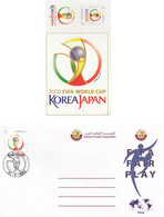 2002 QATAR FIFA WORLD CUP Post Card Unuse - Qatar