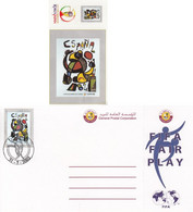 2002 QATAR FIFA WORLD CUP Post Card Unuse - Qatar