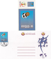 2002 QATAR FIFA WORLD CUP Post Card Unused - Qatar