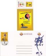 2002 QATAR FIFA WORLD CUP Post Card Unused - Qatar