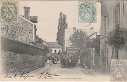 N°6099 R -cpa Verneuil -rue Saint Martin- - Verneuil Sur Seine