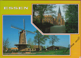 Groeten Uit Essen CPA Grand Format Windmolen Windmill Moulin A Vent - Windmills