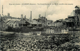 Le Genest * Mine Mines De La Lucette * Vue D'ensemble Prise Du Sud Est * Usine Industrie - Le Genest Saint Isle