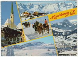 Wintersportplatz Kirchberg In Tirol - Alpengasthaus Maierl, Schlittenfahrt, Hahnenkamm, Rettenstein, Wilden Kaiser - Kirchberg