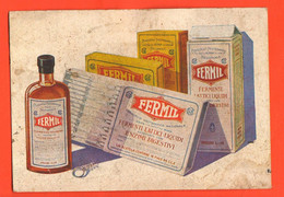 Farmaci Medicinali FERMIL Fermenti Lattici Pubblicitaria Advertising Medicinal Drugs Médicaments - Attrezzature Mediche E Dentistiche