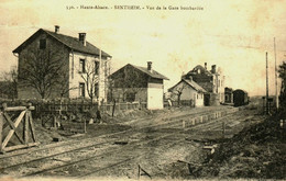 68 / Haut Rhin  / Senthein  / La Gare Bombardée - Sonstige & Ohne Zuordnung