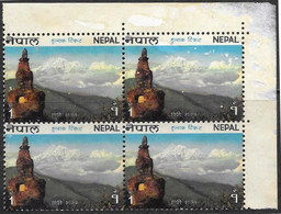 Nepal: Stupa Buddhista, Buddhist Stupa, Stupa Bouddhiste - Buddhism