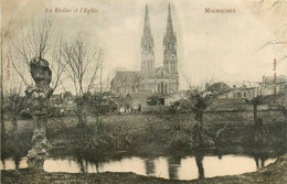 Machecoul * Panorama Sur La Rivière Et L'église - Machecoul