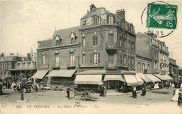 Le Tréport * Les Hôtels Hôtel Et La Gare * Café De Londres - Le Treport