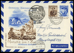 1951, Österreich, PU, Brief - Mechanische Stempel