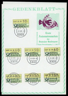 1981, Bundesrepublik Deutschland, ATM 1 (14), FDC - Otros & Sin Clasificación