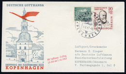 1957, Bundesrepublik Deutschland, BERLIN 44 U.a., Brief - Other & Unclassified