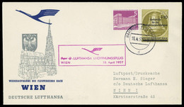 1957, Bundesrepublik Deutschland, BERLIN 155 U.a., Brief - Other & Unclassified