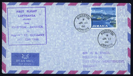 1966, Bundesrepublik Deutschland, JAMAICA, Brief - Other & Unclassified