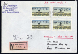 1987, Berlin, ATM 1 (4), Brief - Autres & Non Classés