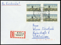 1987, Berlin, ATM 1 (4), FDC - Other & Unclassified