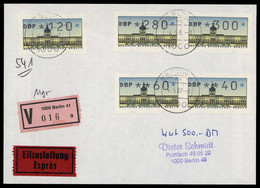 1987, Berlin, ATM 1 (5), FDC - Andere & Zonder Classificatie