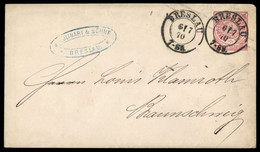 Altdeutschland Norddeutscher Postbezirk, GA, Brief - Postal  Stationery