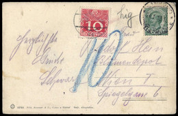 1913, Österreich, ITALIEN, Brief - Mechanische Stempel