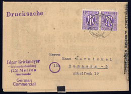 1945, Bizone, 1 (2), Brief - Briefe U. Dokumente