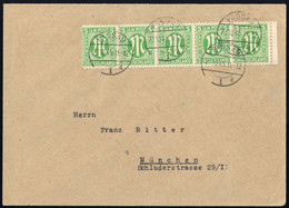 1945, Bizone, 3 Y (5), Brief - Lettres & Documents