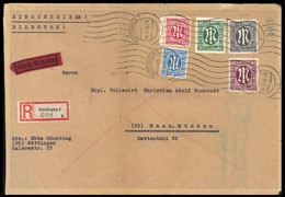 1945, Bizone, 31-33 U.a., Brief - Lettres & Documents