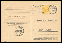 1945, Bizone, 4 + P 706, Brief - Lettres & Documents